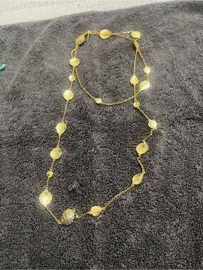 Elegant Gold-Tone Necklace 20" chain